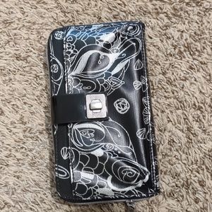 Sakroots Metallic Small Crossbody Wallet